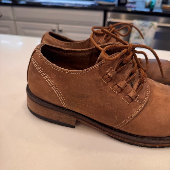 Stone Ridge original Rovers Mens brown leather oxford Shoes Sz US 10 EU 43 - Picture 5 of 15